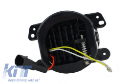 Фарове за мъгла 4 инча Full LED Angel Eye подходящи за Jeep Wrangler JK TJ LJ (2007-2017)-image-6022603