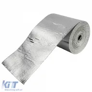 450°C Ezüst Hővédő Szalag Hőpajzs Öntapadós 5 méter x 50mm-image-6202766