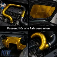 450°C Gold Wärmedämmband Hitzeschutz selbstklebend 5 Meter x 50mm-image-6207691