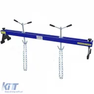 image-12-500KG Motorstützbar Traverse Kotflügel Motorheber RAMROXX Blau