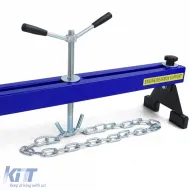 500KG Motorstützbar Traverse Kotflügel Motorheber RAMROXX Blau-image-6190696