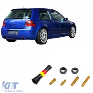 image-47-5cm car short rod antenna Germany flag for VW Golf 3 4 5 Polo 6N2 9N Bora