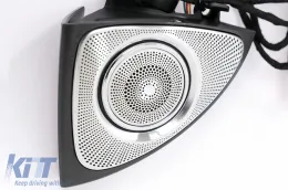 64 színű LED AC szellőző és forgó magassugárzó hangszóró rács szett Mercedes S-osztály W222 (2013-2020) típushoz-image-6105209