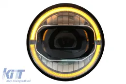 7 colos CREE LED fényszóró DRL Angel Eye Jeep Wrangler JK (2007-2017) modellekhez, 2018+ dizájn-image-6068227