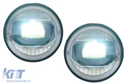 7 colos CREE LED fényszóró DRL Angel Eye Jeep Wrangler JK (2007-2017) modellekhez, 2018+ dizájn-image-6068233