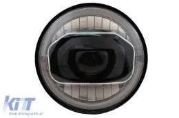 7 colos CREE LED fényszóró DRL Angel Eye Jeep Wrangler JK (2007-2017) modellekhez, 2018+ dizájn-image-6068235