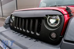 7 colos CREE LED fényszóró DRL Angel Eye Jeep Wrangler JK (2007-2017) modellekhez, 2018+ dizájn-image-6072968