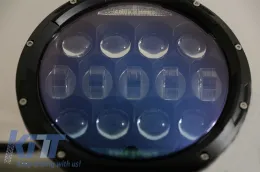 7-инчови CREE LED Фарове Amber Halo DRL, подходящи за Jeep Wrangler TJ & JK (1997-2018)-image-6065753