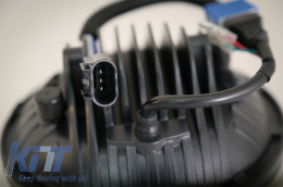 7-инчови CREE LED Фарове Amber Halo DRL, подходящи за Jeep Wrangler TJ & JK (1997-2018)-image-6065755