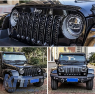 7Inch CREE LED Fari Angel Eye per Jeep Wrangler JK TJ LJ JL 97-17 5 Stars Look-image-6051847