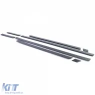 8-teiliges Set dekorative Türverkleidungen, geeignet für BMW 5er E34 88-96-image-6207258