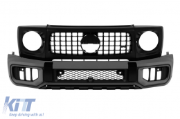A design conversion from Mercedes G-Class W464 2018-2024 to G-Class W465 after 2024 - front/rear bumper, wheel arches, grilles, wheel arch liners-image-6237581