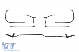 A design conversion from Mercedes G-Class W464 2018-2024 to G-Class W465 after 2024 - front/rear bumper, wheel arches, grilles, wheel arch liners-image-6237613