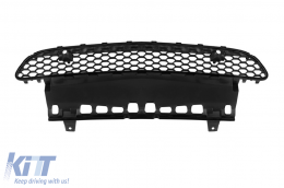 A Design Line front bumper suitable for Mercedes GLE W167, GLE Coupe C167 2018-2023, after 2024 with chrome/black diamond grille.-image-6237347