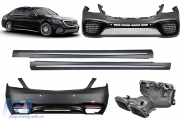 A Design package S65 type suitable for Mercedes S class W222 2017-2020, long wheelbase - ABBKM6020956