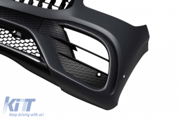 A Design package type 63 suitable for Mercedes GLE W167 SUV 2018-2023, after 2024 with chrome elements and chrome tips-image-6265185