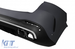 A Design package type 63 suitable for Mercedes GLE W167 SUV 2018-2023, after 2024 with chrome elements and chrome tips-image-6265204