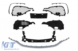 A Design package type 63 suitable for Mercedes GLS X166 2015-2018 with chrome elements and exhaust tips-image-6265407
