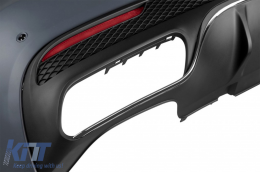 A Design package type 63 suitable for Mercedes GLS X166 2015-2018 with chrome elements and exhaust tips-image-6265410