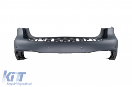 A Design package type 63 suitable for Mercedes GLS X166 2015-2018 with chrome elements and exhaust tips-image-6265411