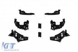 A Design package type 63 suitable for Mercedes GLS X166 2015-2018 with chrome elements and exhaust tips-image-6265413