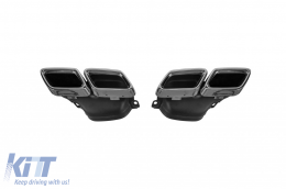 A Design package type 63 suitable for Mercedes GLS X166 2015-2018 with chrome elements and exhaust tips-image-6265414