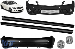 image-28-A Design package type C63 suitable for Mercedes C-Class W204 sedan 2008-2010