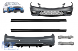 image-72-A Design package type C63 suitable for Mercedes C-Class W204 sedan 2011-2013