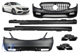 A Design package type C63 suitable for Mercedes C-Class W205 sedan 2013-2019 - ABBKM6027370