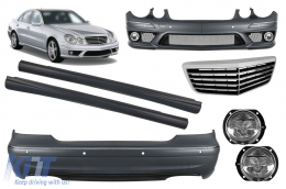 image-17-A Design package type E63 suitable for Mercedes E-Class W211 sedan 2002-2009