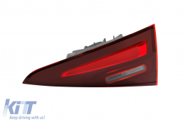 A Design package type GLE63 suitable for Mercedes GLE SUV W167 2018-2023, with black lacquer elements, LED headlights, and LED taillights-image-6150728