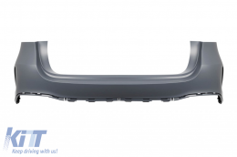 A Design package type GLE63 suitable for Mercedes GLE SUV W167 2018-2023, after 2024, with black trims and black tips-image-6264961