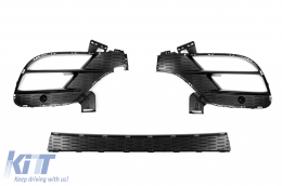 A Design package type GLE63 suitable for Mercedes GLE SUV W167 2018-2023, after 2024, with black trims and black tips-image-6264968