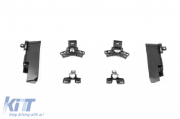 A Design package type GLE63 suitable for Mercedes GLE SUV W167 2018-2023, after 2024, with black trims and black tips-image-6264971