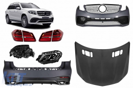 A Design package type GLS63 suitable for Mercedes GL X166 2011-2015 conversion to GLS X166 - ABMEBK6008279