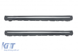 A Design package type S63 suitable for Mercedes S-Class W222 2017-2020, with headlights, taillights, side skirts for long wheelbase-image-6235955