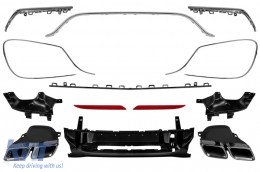 A Design package type S63 suitable for Mercedes S-Class W222 2017-2020, with long base side skirts-image-6264817