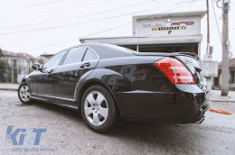 A Design package type S65 suitable for Mercedes S-Class W221 long wheelbase 2006-2013 with side skirts-image-6237526