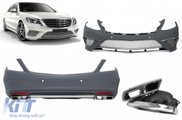 A Design package type S65 suitable for Mercedes S-Class W222 2013-2017, without side skirts - ABBKM6027351
