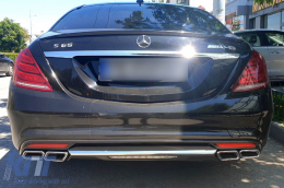 A Design package type S65 suitable for Mercedes S-Class W222 2013-2017, without side skirts-image-6264843