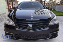 A Design package type S65 suitable for Mercedes S-Class W221 2006-2013 for short and long wheelbase, without side skirts-image-6265327