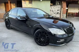 A Design package type S65 suitable for Mercedes S-Class W221 2006-2013 for short and long wheelbase, without side skirts-image-6265330