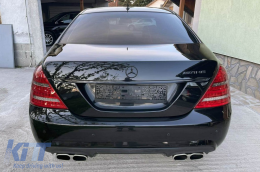A Design package type S65 suitable for Mercedes S-Class W221 2006-2013 for short and long wheelbase, without side skirts-image-6265333