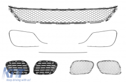 A Design package type S65 with side skirts suitable for Mercedes S-Class W222 2017-2020 long wheelbase-image-6150118
