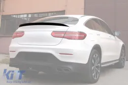 image-42-A Design Typ Kofferraumspoiler geeignet für Mercedes GLC Coupe C253 nach 2015, unlackiert
