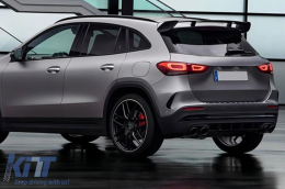 A Design Typ Kofferraumspoiler geeignet für Mercedes GLA H247 nach 2020, unlackiert-image-6228169