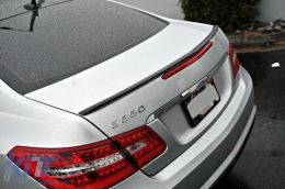 A Design type trunk spoiler suitable for Mercedes E-Class Coupe C207 2009-2017, black lacquer-image-6261183