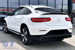 A Design type trunk spoiler suitable for Mercedes GLC Coupe C253 after 2015, unpainted-image-6227819