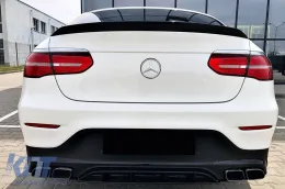 A Design type trunk spoiler suitable for Mercedes GLC Coupe C253 after 2015, unpainted-image-6227820