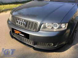 image-43-A4 B6 S-Line Max V2 Frontlippe Klavier Schwarz Vakuum Kunststoff / 2000 - 2006